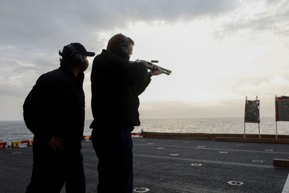 USS WASP (LHD 1) OPERATIONS AT SEA