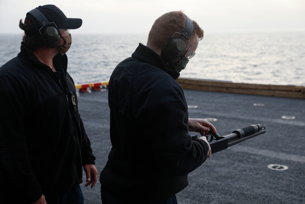 USS WASP (LHD 1) OPERATIONS AT SEA