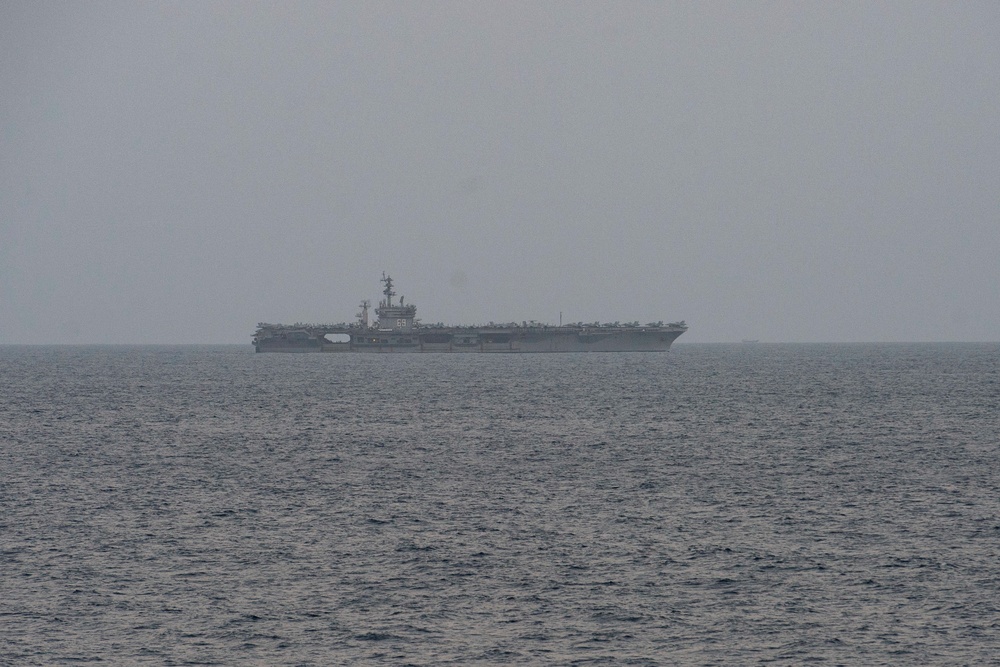 Dwight D. Eisenhower Conducts Operations in the Arabian Sea