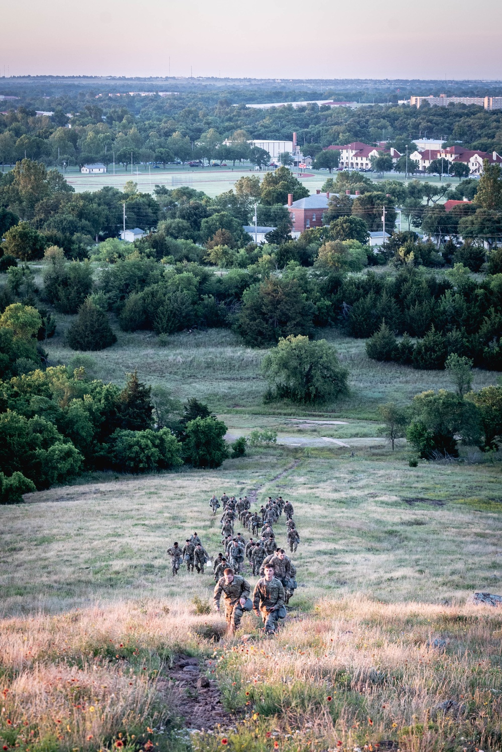 Physical Training at Medicine Bluffs