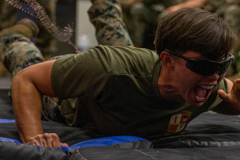 15th MEU Marines take on taser training