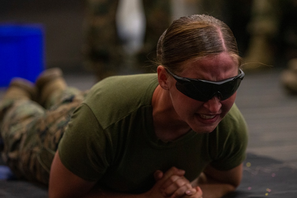 15th MEU Marines take on taser training