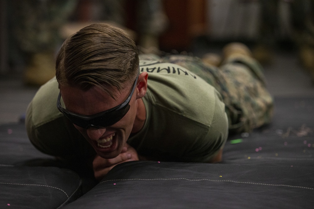 15th MEU Marines take on taser training