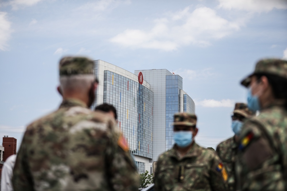 Alabama National Guard Hosts Romanian Soldiers During COVID-19 Pandemic
