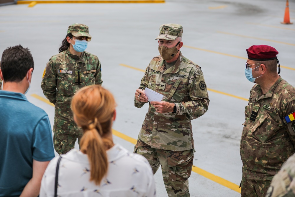 Alabama National Guard Hosts Romanian Soldiers During COVID-19 Pandemic.