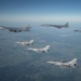 B-1 integrates with Polish aircraft over Europe