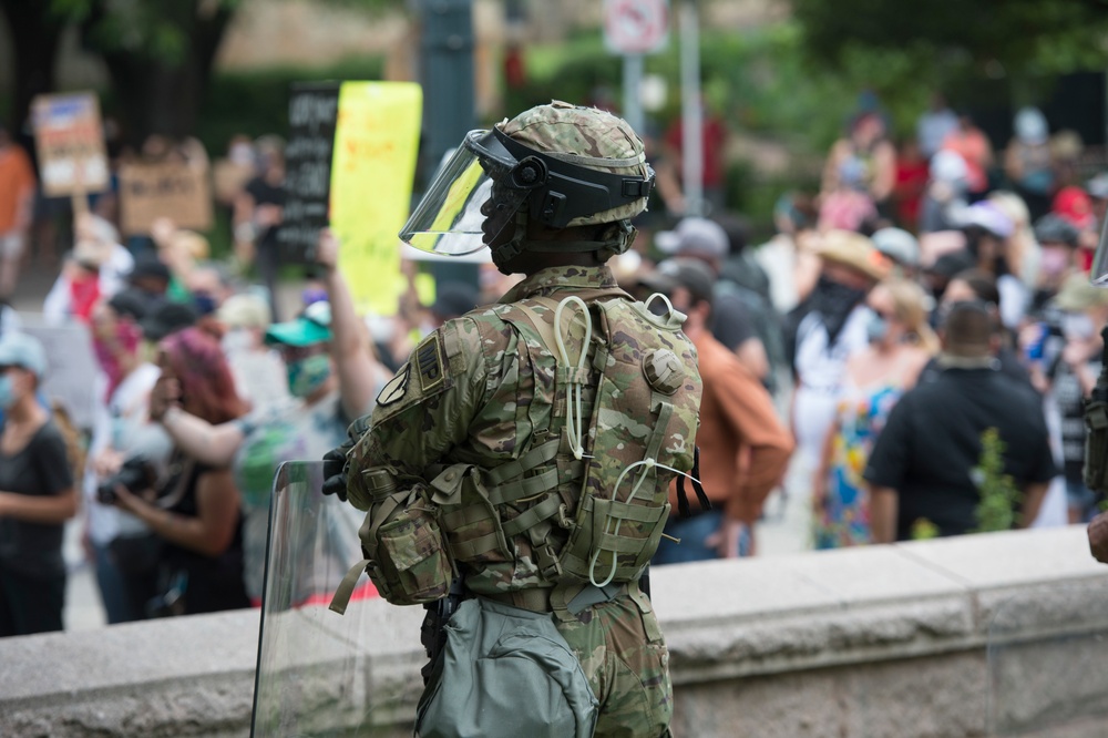 Texas National Guard Supports Local Law Enforcement