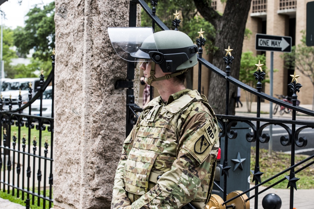 Texas National Guard Supports Local Law Enforcement