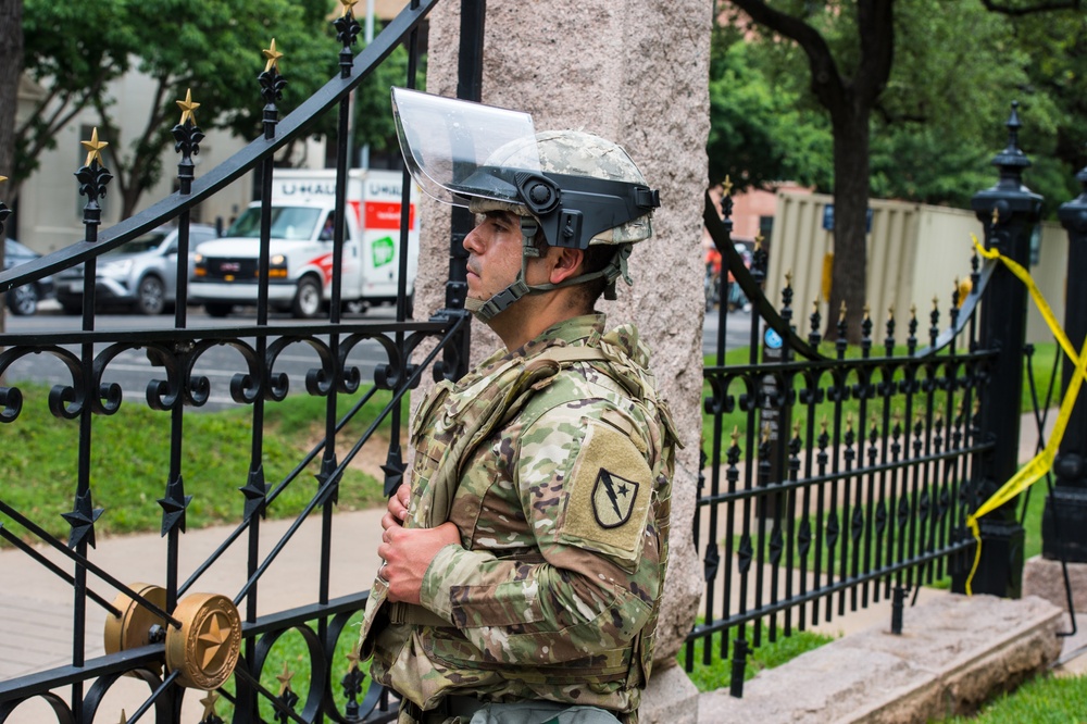 Texas National Guard Supports Local Law Enforcement