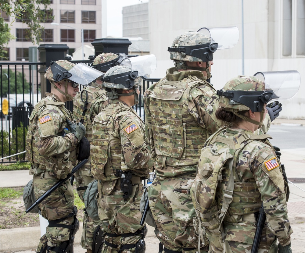 Texas National Guard Supports Local Law Enforcement