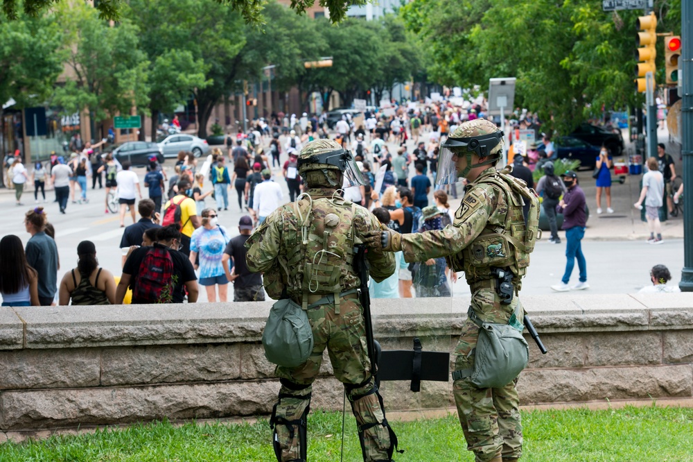 Texas National Guard Supports Local Law Enforcement