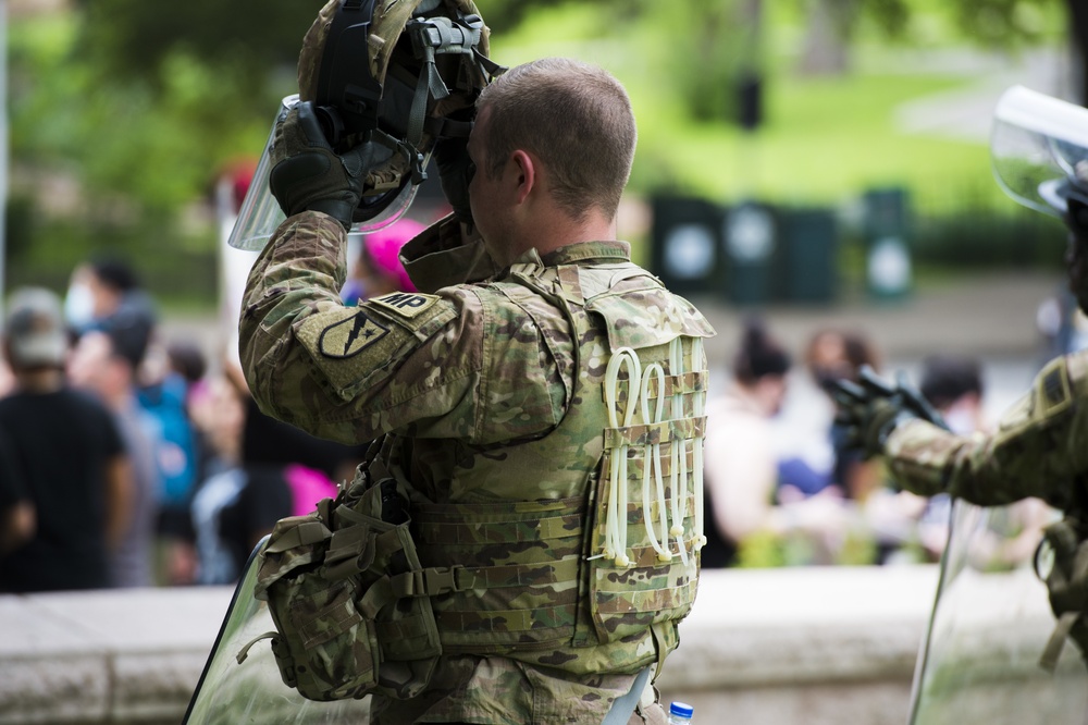 Texas National Guard Supports Local Law Enforcement