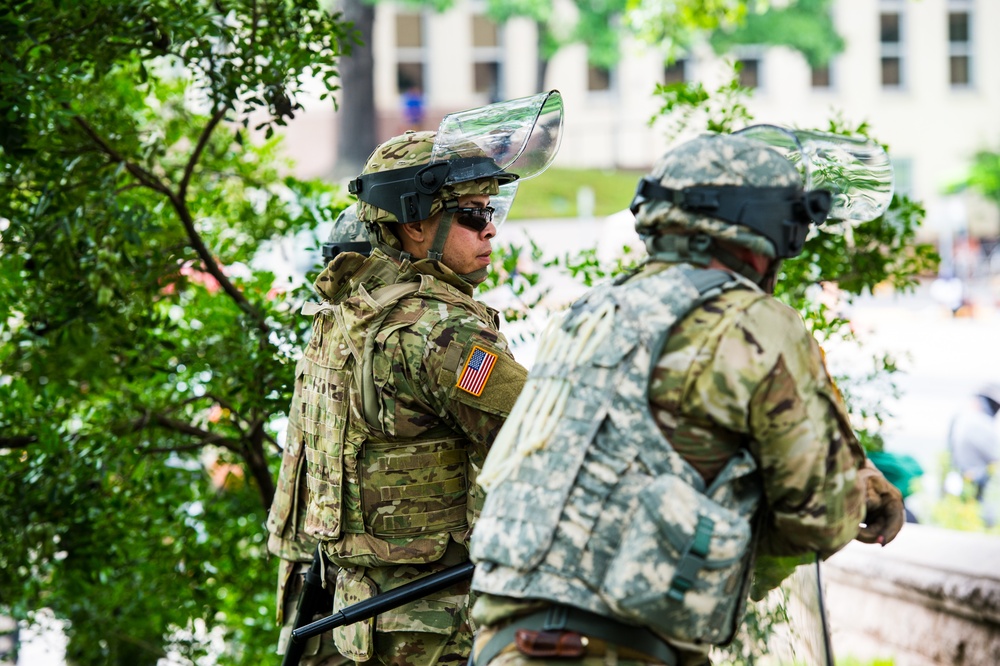 Texas National Guard Supports Local Law Enforcement