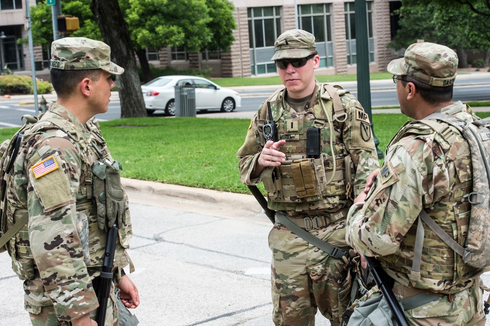 Texas National Guard Supports Local Law Enforcement