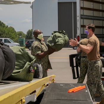 Sailors heading home from Louisiana after COVID-19 response