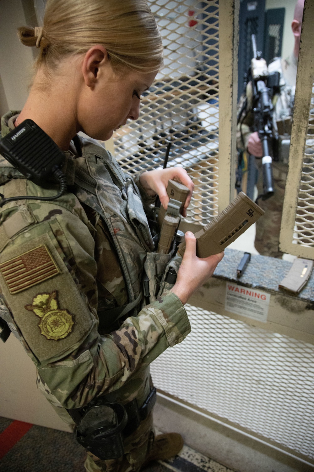 Airman of the 151 Security Forces Squadron respond to the call of thier Governor in a time of social crisis and rioting to protect citizens of Utah.