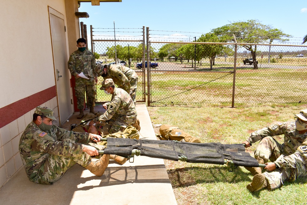 Task Force Maui conduct TC3 training during COVID-19 operations