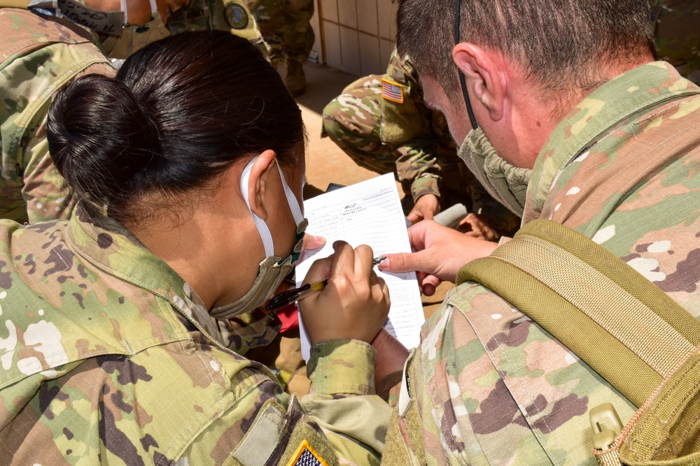 Task Force Maui conduct TC3 training during COVID-19 operations