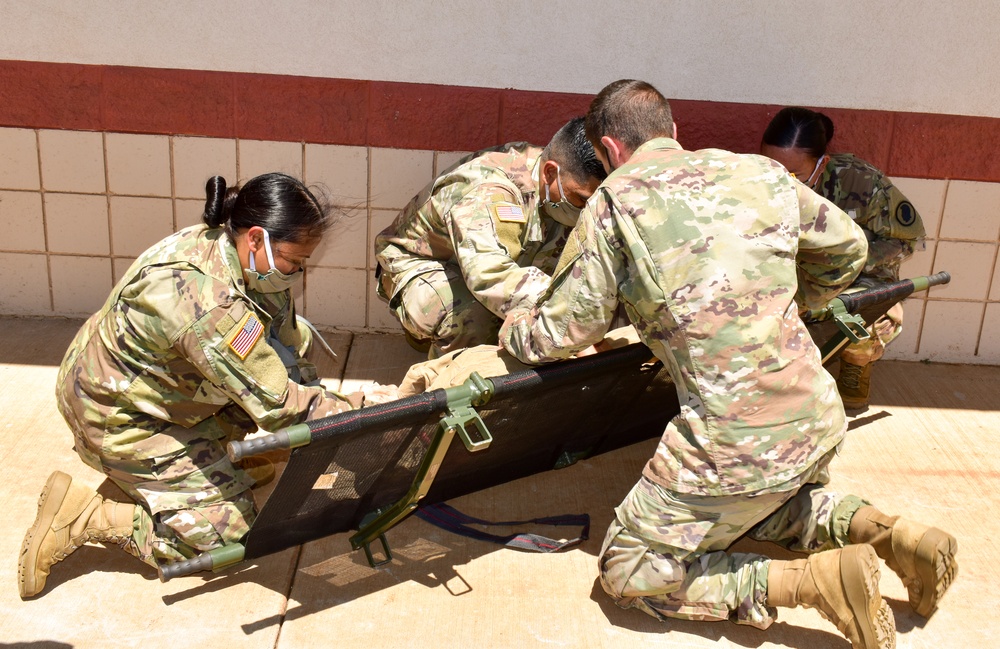 Task Force Maui conduct TC3 training during COVID-19 operations