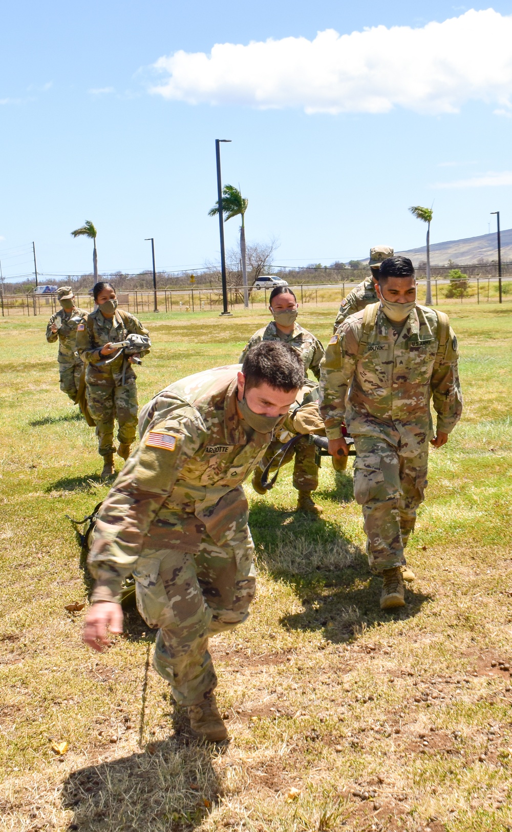 Task Force Maui conduct TC3 training during COVID-19 operations