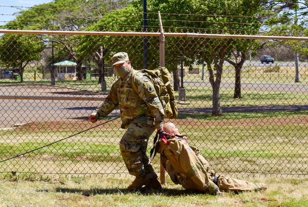 Task Force Maui conduct TC3 training during COVID-19 operations