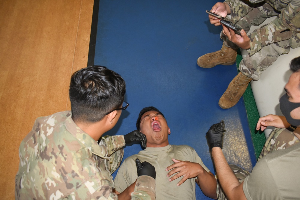 Task Force Maui conduct TC3 training during COVID-19 operations