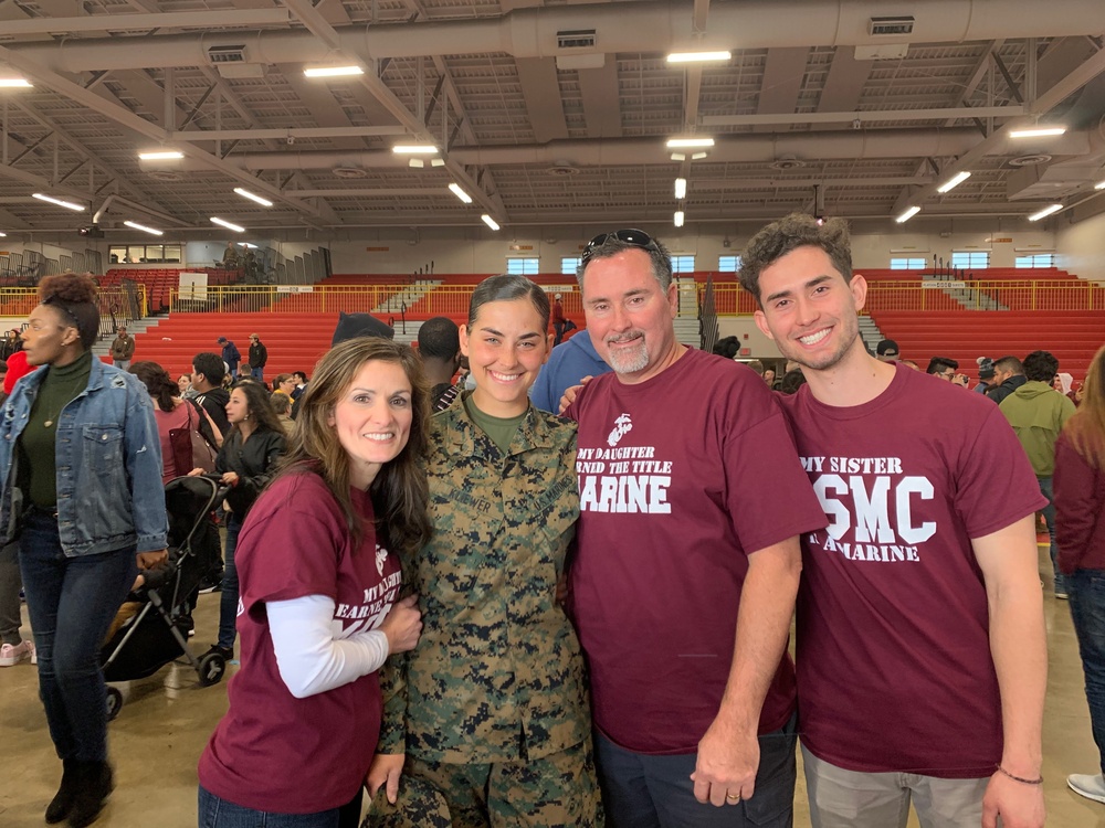 Marine Corps helps young woman find her voice