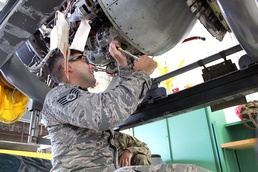 A-10 Engine Work