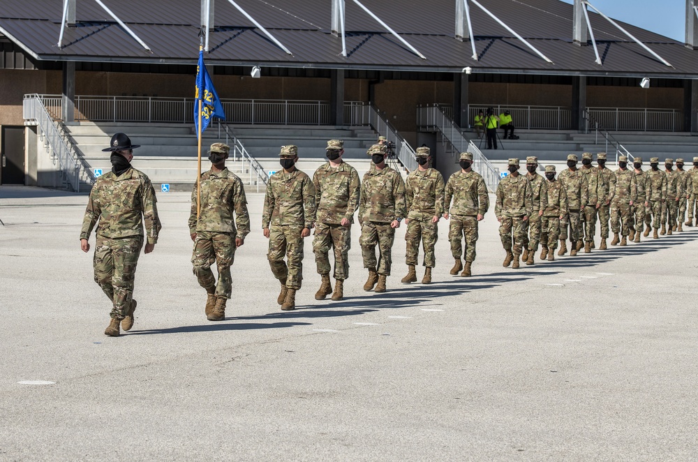 U.S. Air Force Basic Military Training Graduation and Coining Ceremony