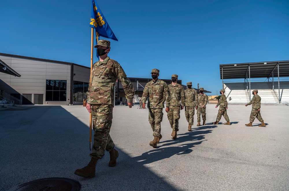 U.S. Air Force Basic Military Training Graduation and Coining Ceremony