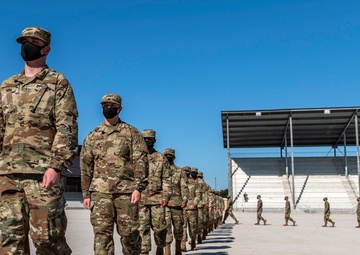 U.S. Air Force Basic Military Training Graduation and Coining Ceremony