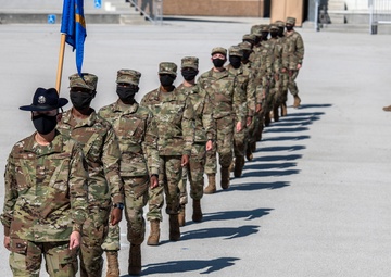 U.S. Air Force Basic Military Training Graduation and Coining Ceremony
