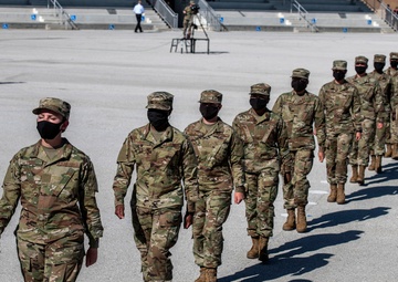 U.S. Air Force Basic Military Training Graduation and Coining Ceremony