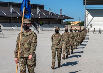 U.S. Air Force Basic Military Training Graduation and Coining Ceremony