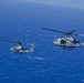 U.S. Marine and Navy helicopters exercise maritime strike capability