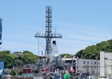 USS Warrior Departs Dry-dock