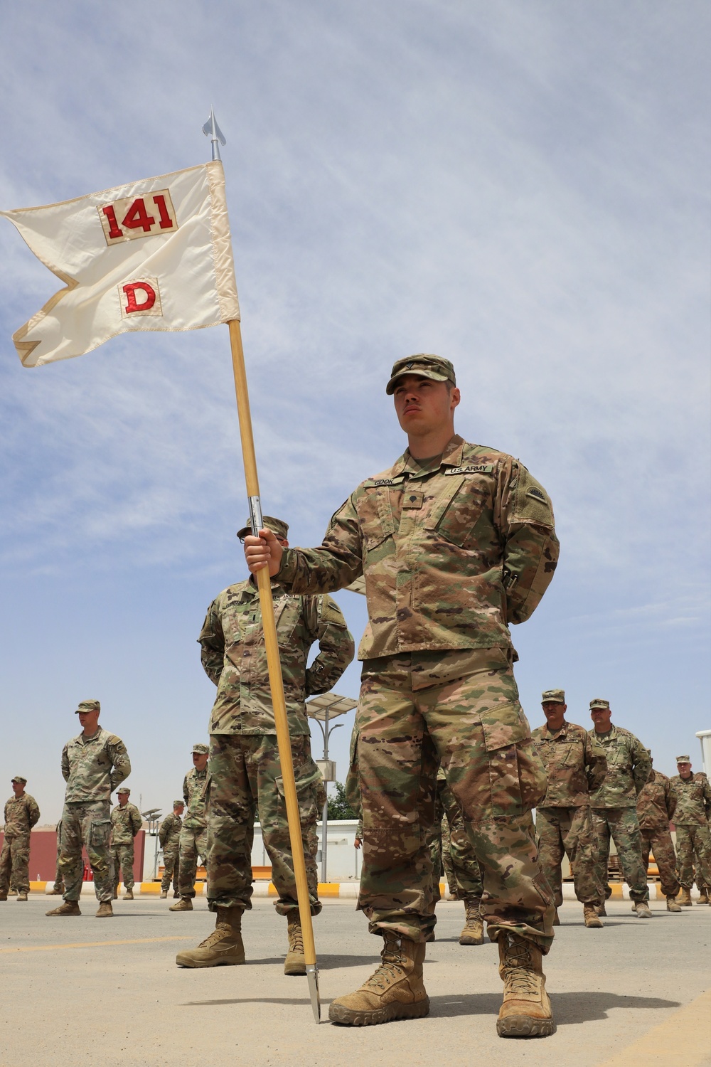 Washington Army National Guard completes Jordan rotation, transfers mission to the Illinois Guard