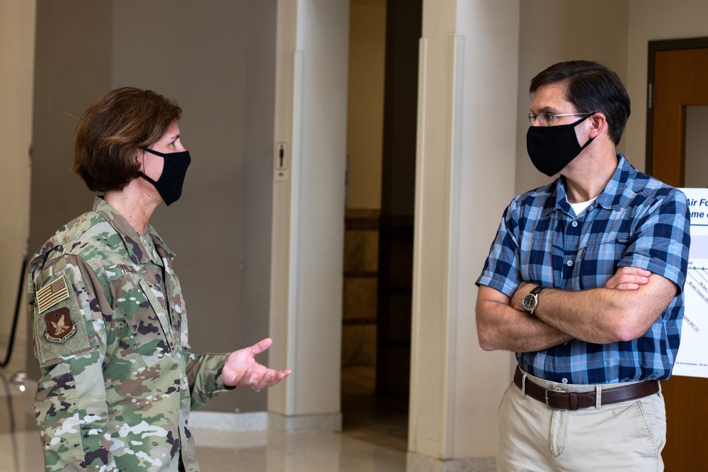 SECDEF visits JBSA-Lackland BMT