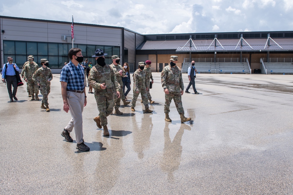 SECDEF visits JBSA-Lackland BMT