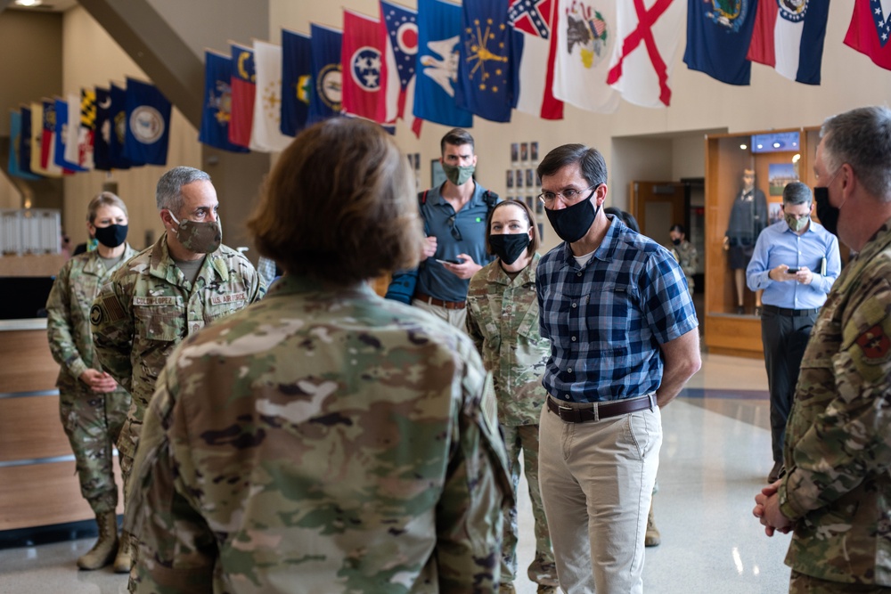 SECDEF visits JBSA-Lackland BMT