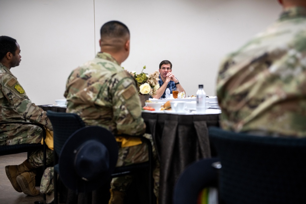 SECDEF visits JBSA-Lackland BMT