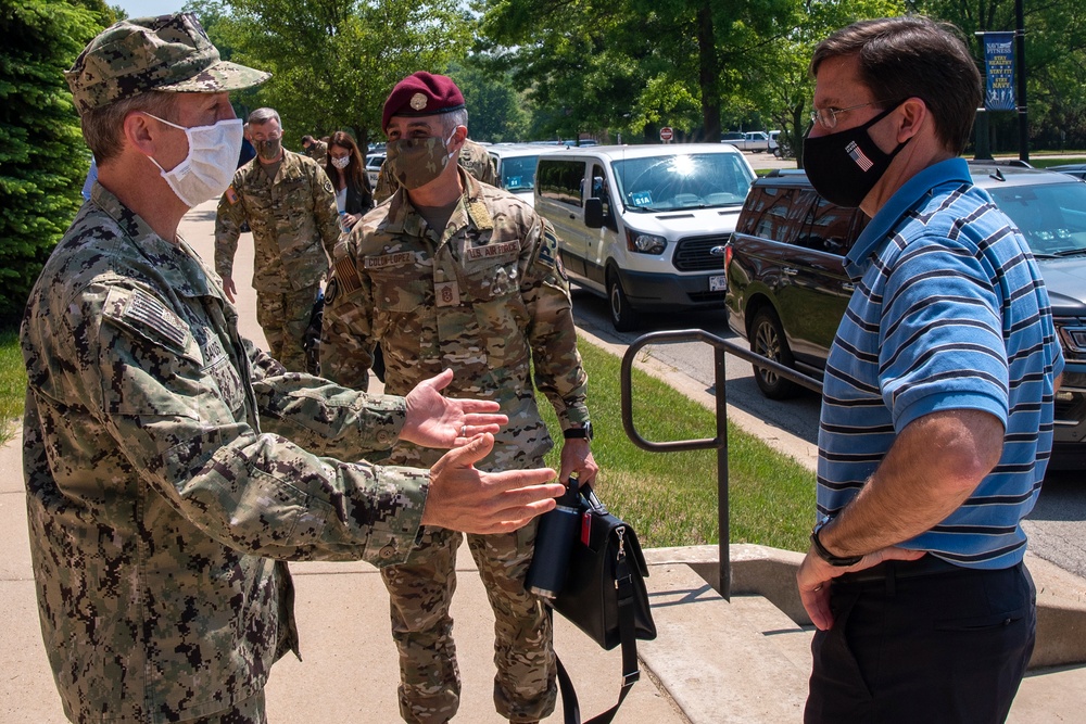 SECDEF Visits Great Lakes