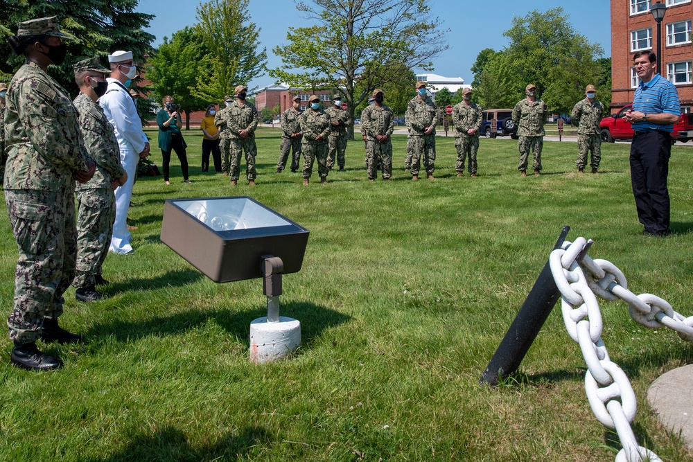 SECDEF Visits Great Lakes