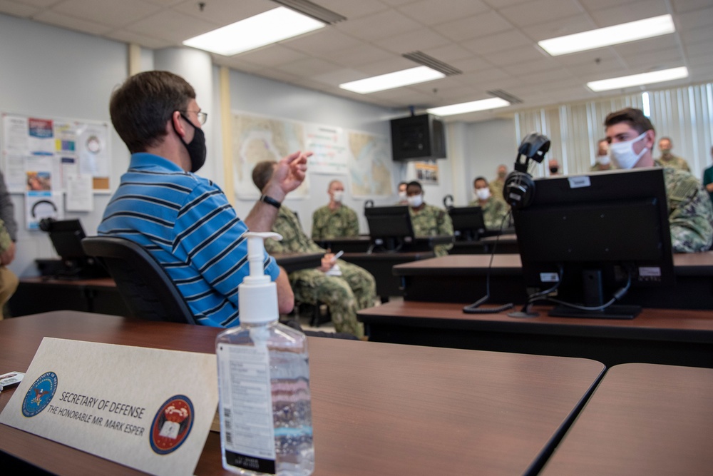 SECDEF Visits Great Lakes