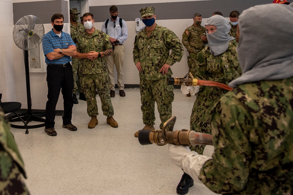SECDEF Visits Great Lakes