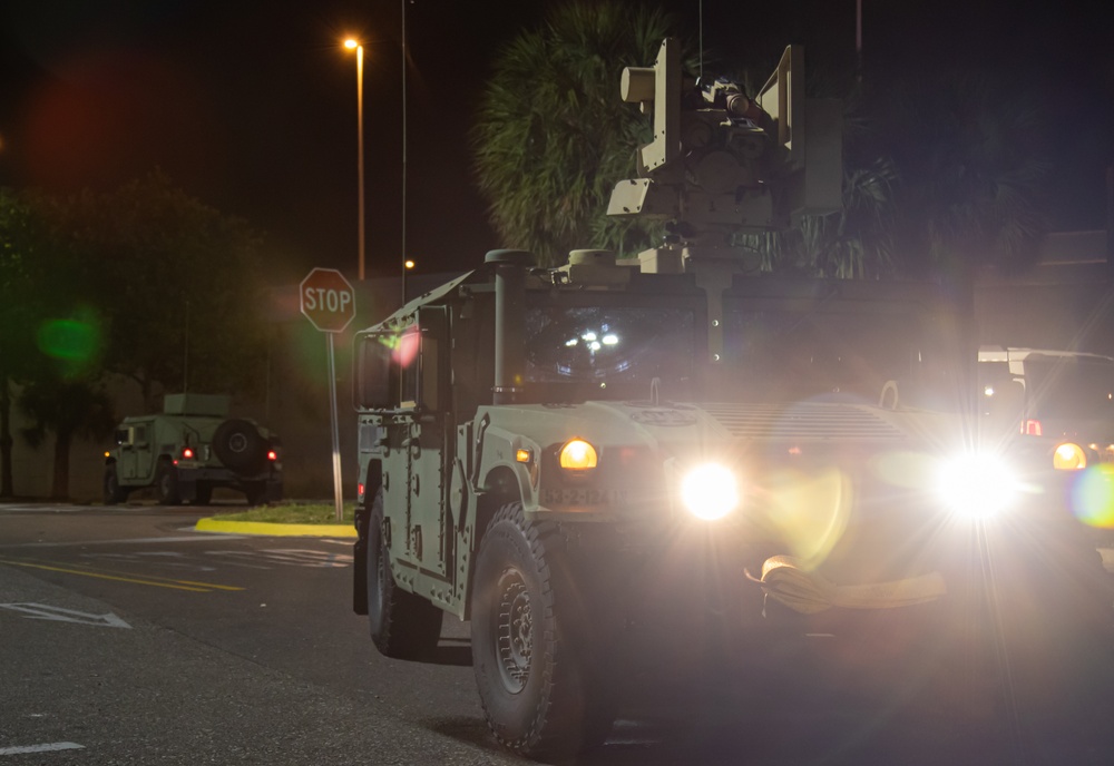 Florida National Guard Supports Authorities in Tampa