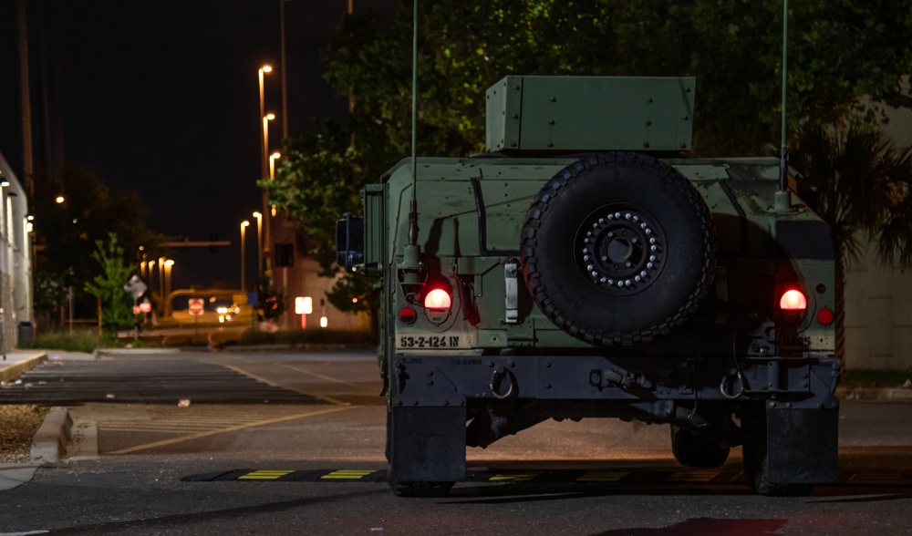 Florida National Guard Supports Authorities in Tampa
