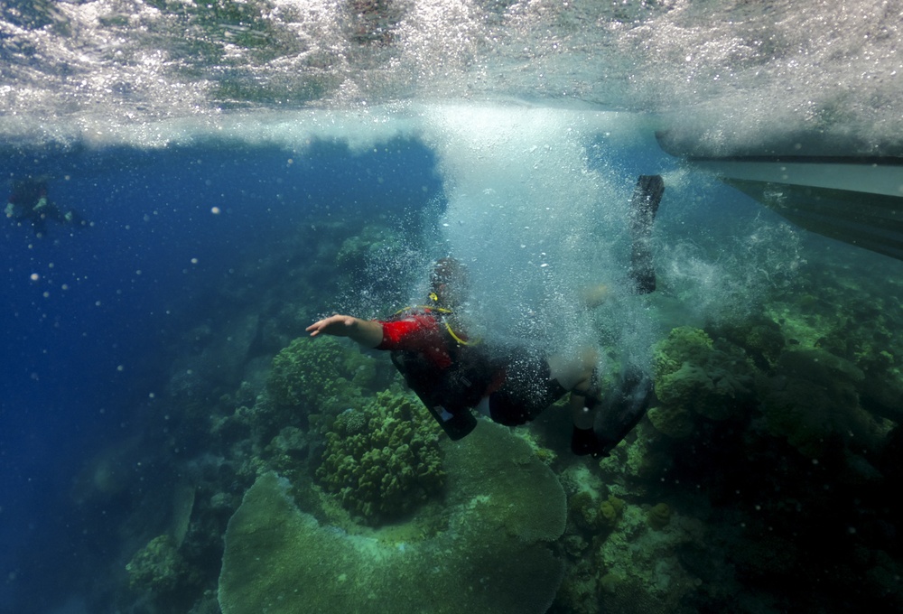 82nd Expeditionary Rescue Squadron performs dive training