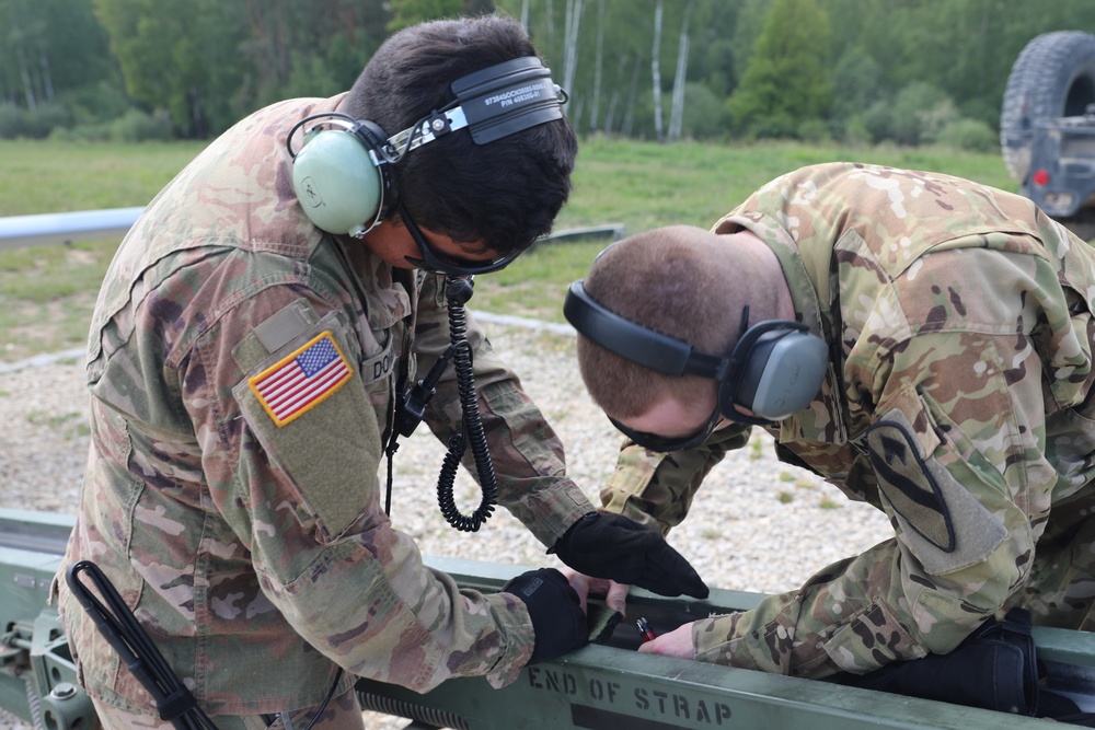 8th Brigade Engineer Battalion RQ7B Shadow Drone Flight Launcher Preparation