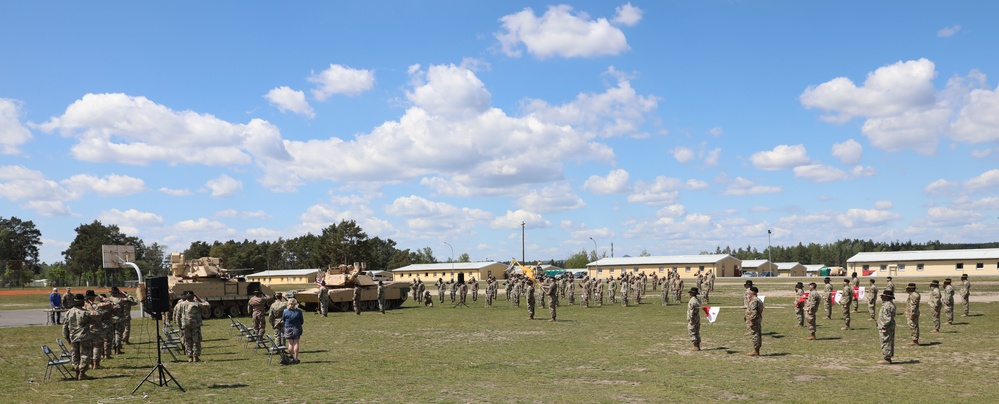 1st Battalion, 8th Cavalry Regiment Change of Command Ceremony